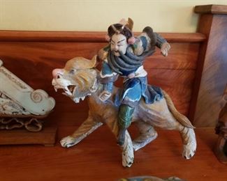 Chinese Roof Tile Statue