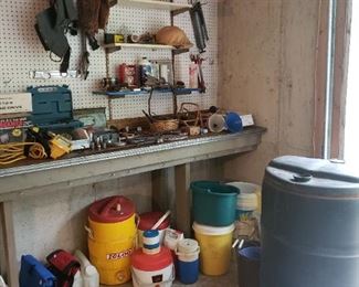 Workshop tools and containers