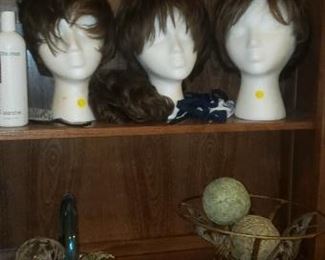wigs and wig stands