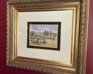 Art by Katia Pissaro "Le temps des foins"