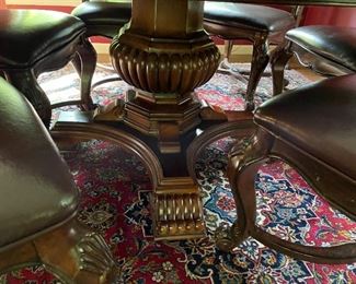 Detail of dining table