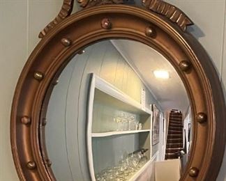 Vintage American Federal Eagle Mirror 13"