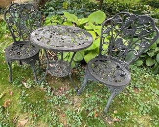 Outdoor bistro set