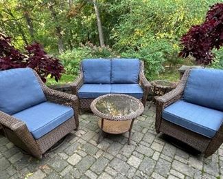 Outdoor lounge set