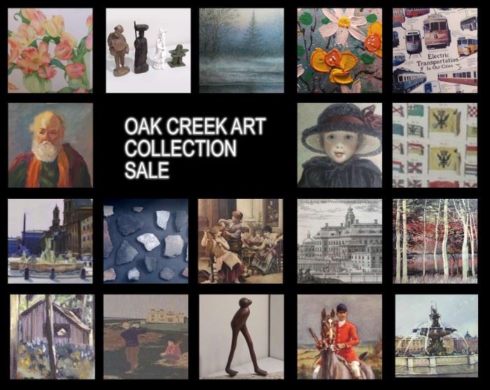 Oak Creek, WI ART Collection Downsizing SALE