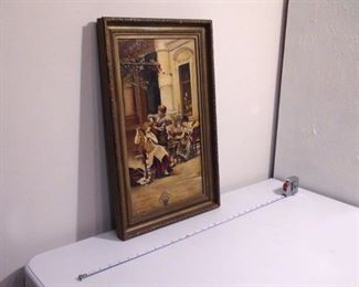ORIGINAL Antique Italian Oil Painting