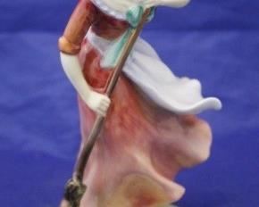 99 - Royal Doulton "Autumn" Figurine 7 1/2" tall