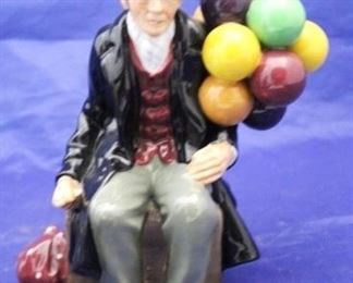 103 - Royal Doulton "The Balloon Man" Figurine 7" tall
