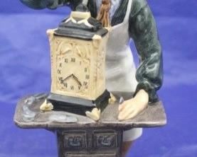 106 - Royal Doulton "The Clockmaker" Figurine 7 1/2" tall
