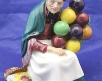 108 - Royal Doulton "The Old Balloon Seller" Figurine 7 1/2" tall
