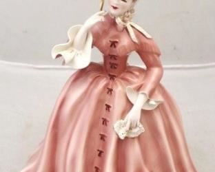 201 - Florence Ceramics "Vivian" Figurine 10" tall
