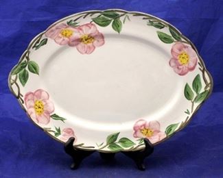 249 - Franciscian Desert Rose Platter 14" X 10"

