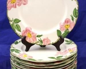 251 - Set 16 Franciscan Desert Rose Dinner Plates 10 1/2" round
