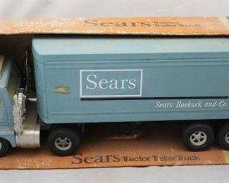 287 - Structo Sears Tractor Trailer with box 22" long
