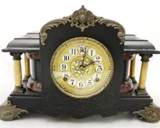 347 - Gilbert Mantle Clock 152/3" 12
