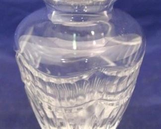 368 - Waterford Signed Crystal Vase 6" Tall
