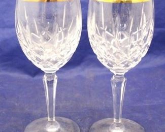 383 - Pair of Gorham Crystal Glasses
