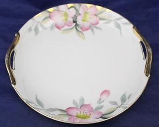 390 - Noritake Azalea Hand Painted Plate 9 1/2" round