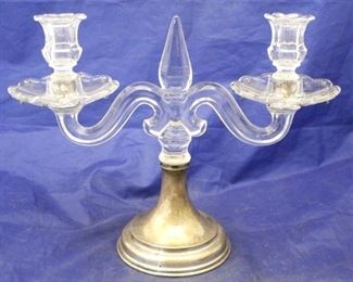 404 - Hawkes Sterling Base Candle Holder
