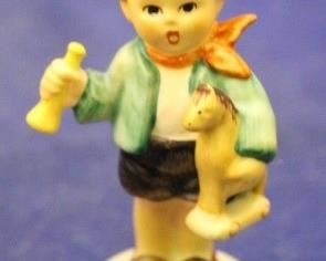 420 - Hummel "Boy with Horse" 3 1/2" tall
