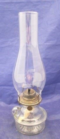 452 - Oil Lamp 14 1/4" tall
