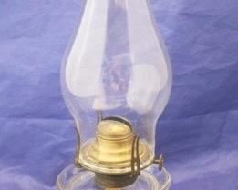 453 - Oil Lamp 12 1/2" tall

