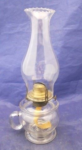453 - Oil Lamp 12 1/2" tall

