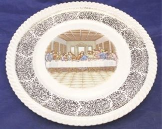 465 - Last Supper Plate 10 1/2" round
