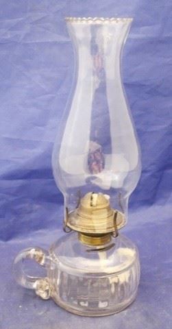 491 - Oil Lamp 11 1/2" tall
