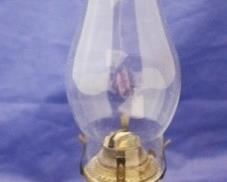 492 - Oil Lamp 10 1/2" tall
