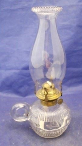 493 - Oil Lamp 10" tall
