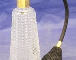517 - Glass Perfume Atomizer Bottle
