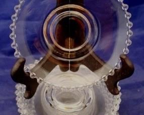 533 - Set of 11 Imperial Candlewick Saucers 5 1/2" round
