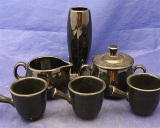 544 - 6 pieces Royal Haeger Pottery Items
