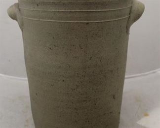 553 - Stoneware Crock- 10 1/2" tall (2 gallon)
