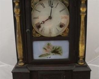 561 - Atkins Clock Co. Mantle Clock 16 1/2"X 12 1/2"
