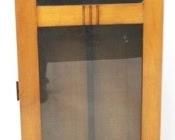 619 - International Time Recorder Co. Time Clock 63" X 18 1/2" Mid century design Tall case
