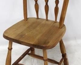 644 - Vintage Chair 34" X 15 1/2" X 13"
