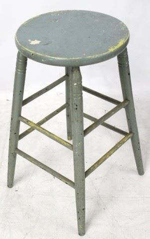 656 - Painted Stool 24" X 12"
