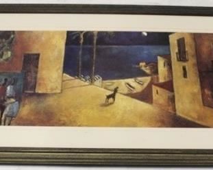 666 - Framed Print 49" X 26"
