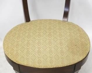 672 - Vintage Vanity Chair 29" X 20" X 17"
