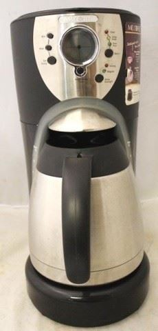 756 - Mr Coffee stainless steel coffee maker
