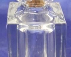 906 - Crystal bitters bottle 5 1/2" tall
