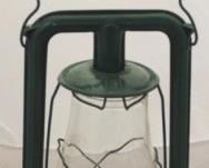 930 - Vintage lantern 20" tall
