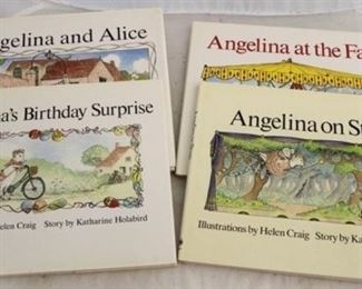 1008 - Set of 4 Angelina books
