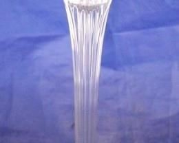 1011 - Crystal vase 8 1/4" tall
