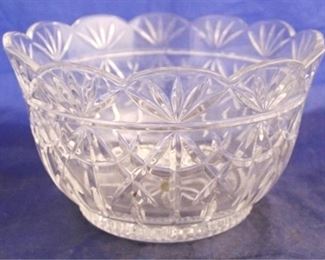 1016 - French Cristal d'Arques bowl 10 x 6
