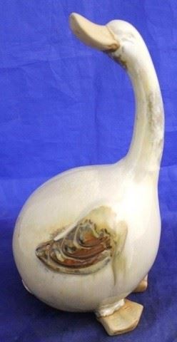 1020 - Art pottery goose 12 3/4" tall
