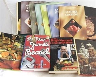1054 - 14 Assorted cookbooks
