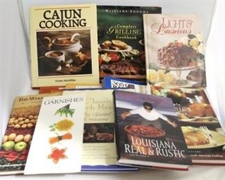 1057 - 12 Assorted cookbooks
